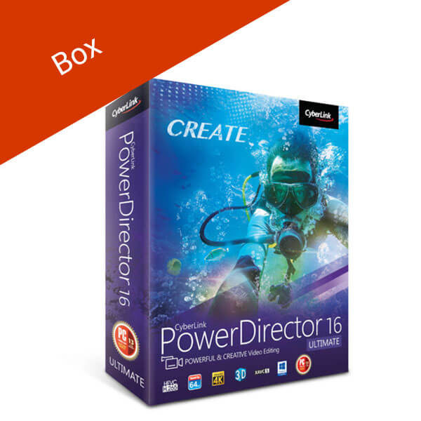 CyberLink PowerDirector 16 Ultimate-box