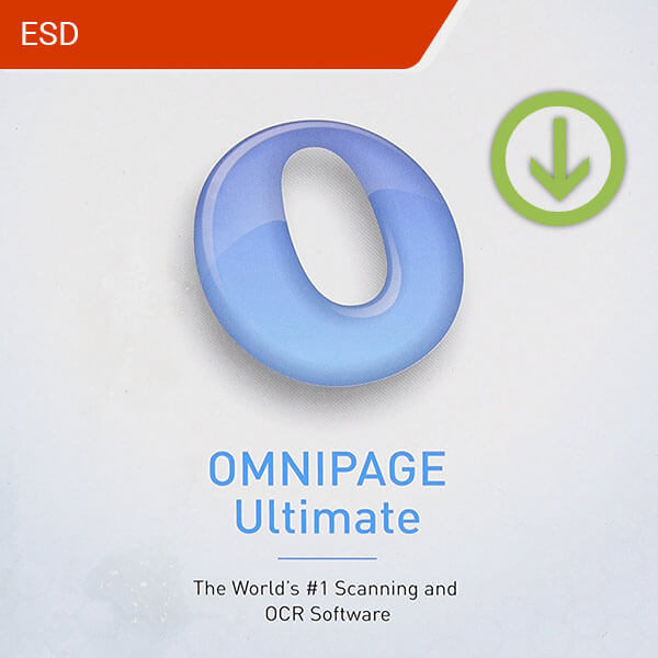 omnipage ultimate esd