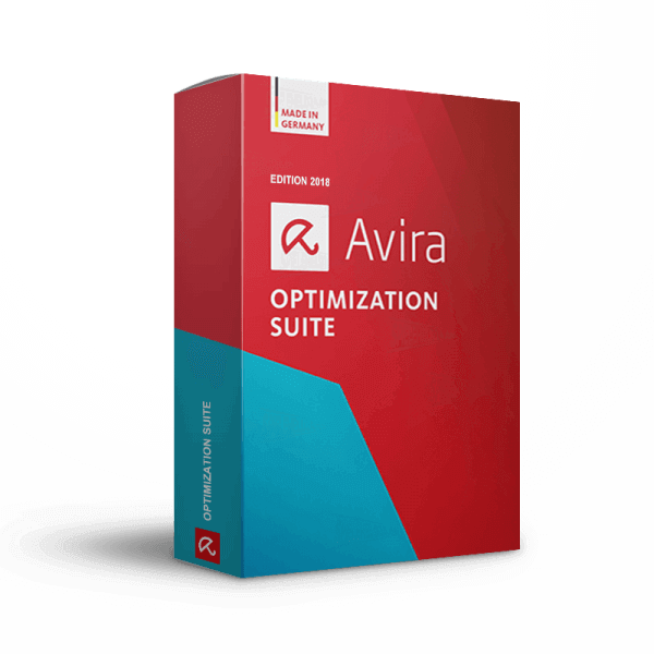 Avira Optimization Suite 1 Device Unique Global Key Code 1 Year 2018 